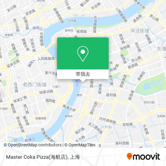 Master Coka Pizza(海航店)地图