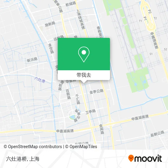 六灶港桥地图