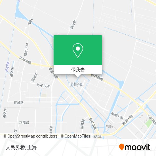 人民界桥地图