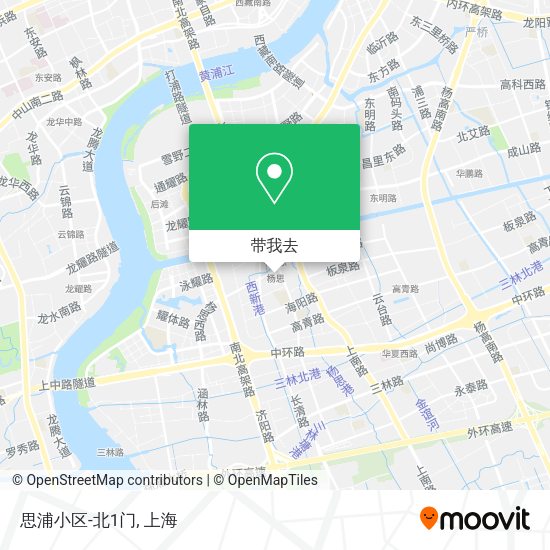 思浦小区-北1门地图