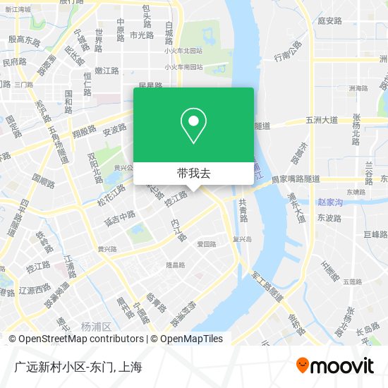 广远新村小区-东门地图