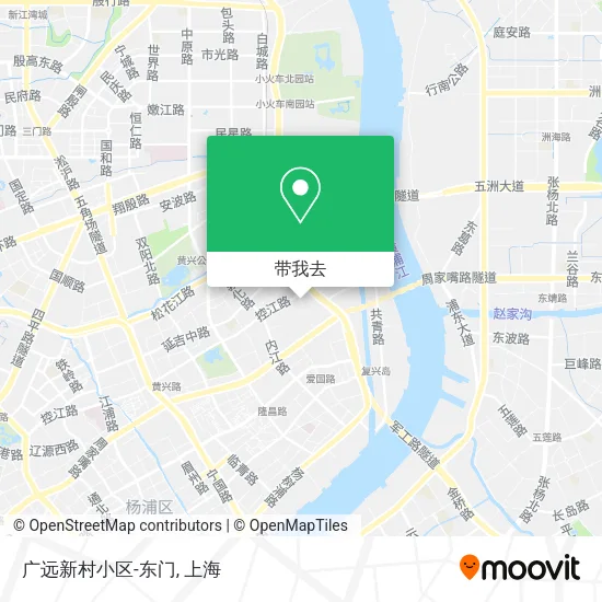 广远新村小区-东门地图