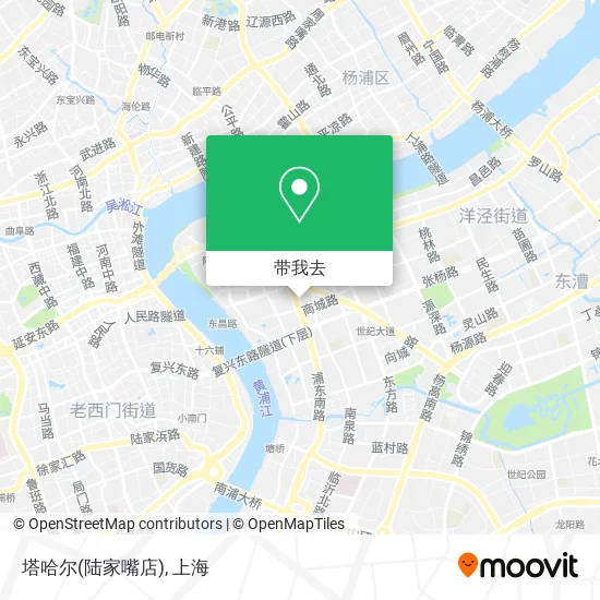 塔哈尔(陆家嘴店)地图