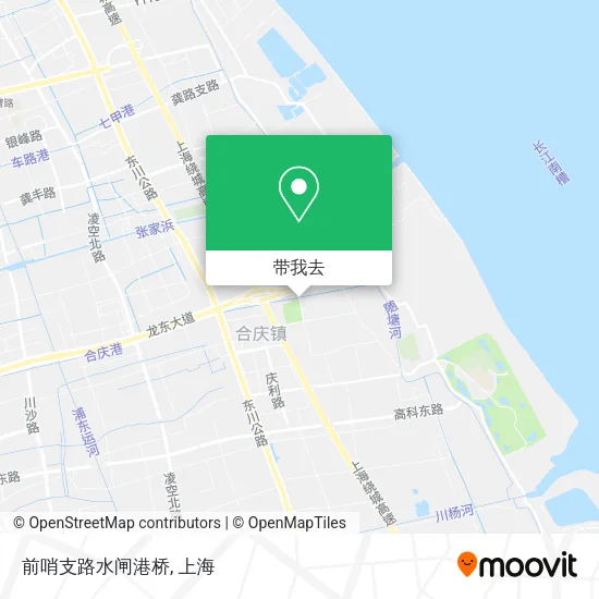 前哨支路水闸港桥地图