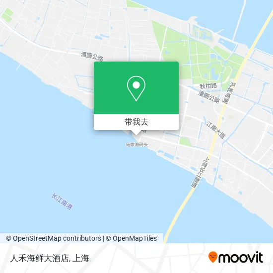 人禾海鲜大酒店地图