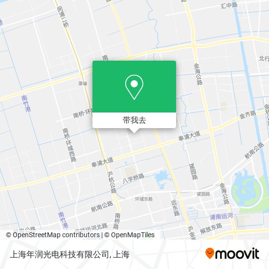 上海年润光电科技有限公司地图