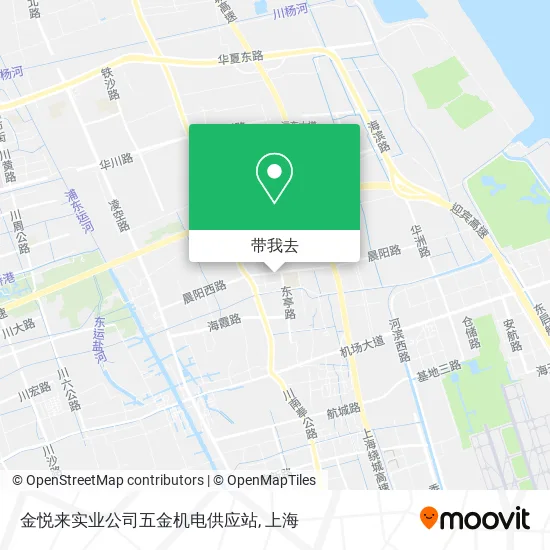 金悦来实业公司五金机电供应站地图