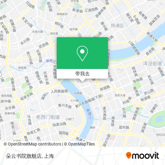 朵云书院旗舰店地图