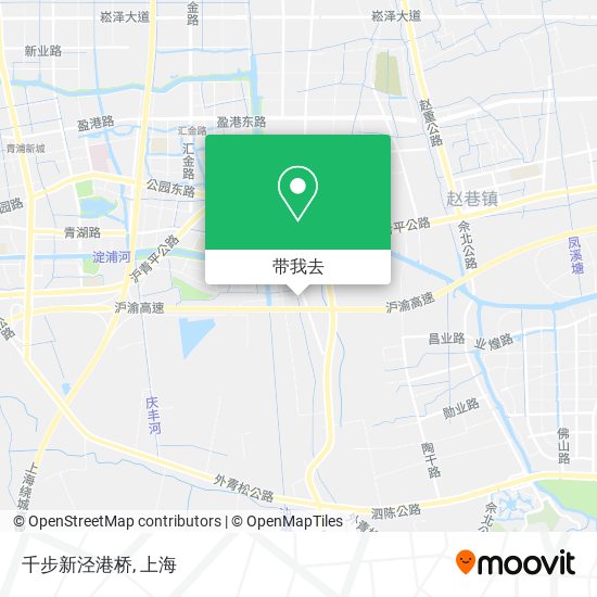 千步新泾港桥地图