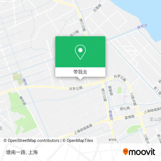塘南一路地图