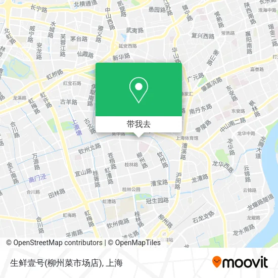 生鲜壹号(柳州菜市场店)地图
