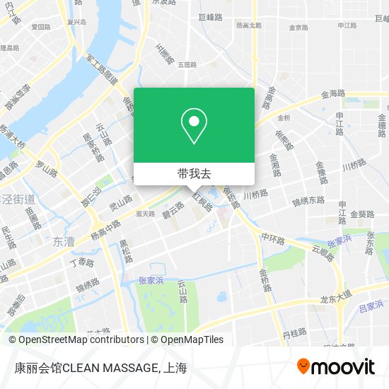 康丽会馆CLEAN MASSAGE地图