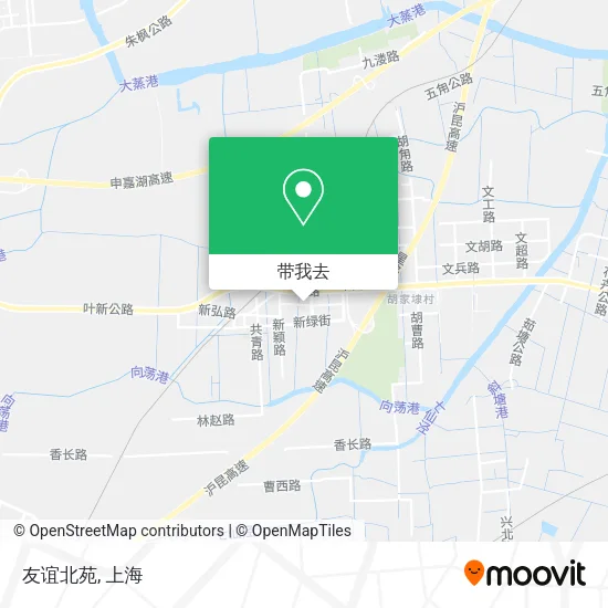 友谊北苑地图