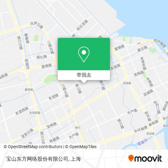 宝山东方网络股份有限公司地图