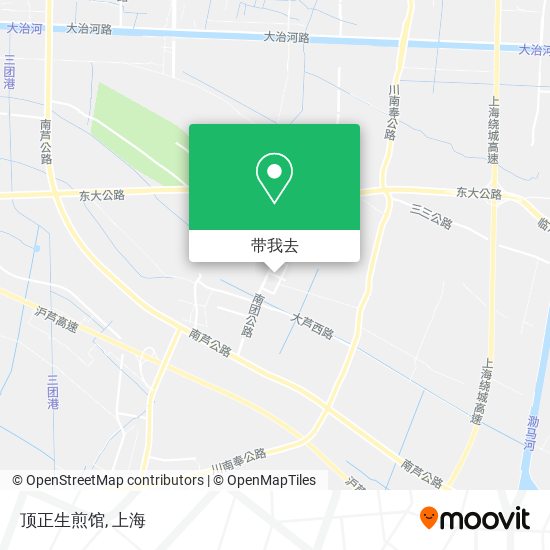 顶正生煎馆地图