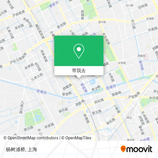 杨树浦桥地图