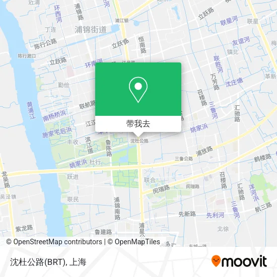 沈杜公路(BRT)地图