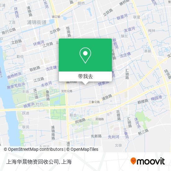 上海华晨物资回收公司地图