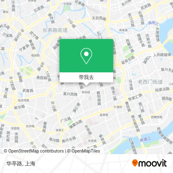 华亭路地图