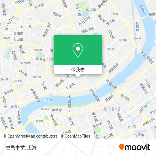 惠民中学地图