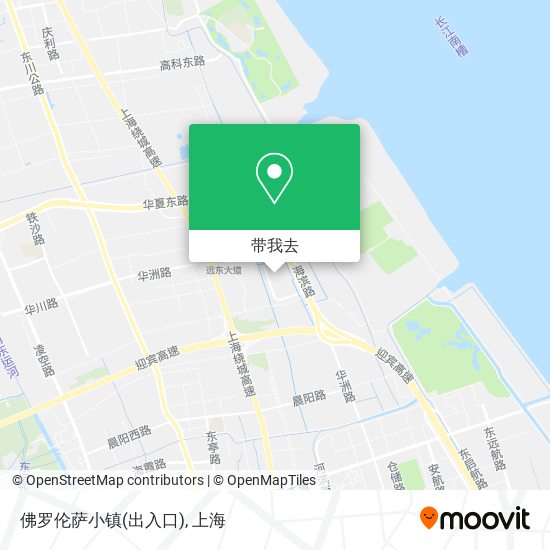 佛罗伦萨小镇(出入口)地图