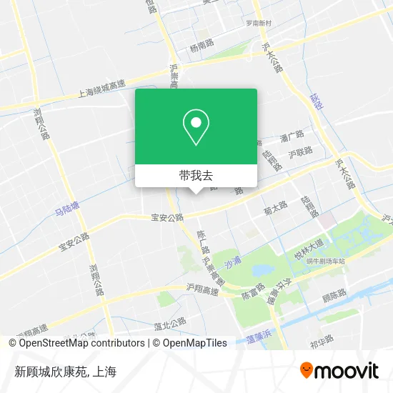 新顾城欣康苑地图