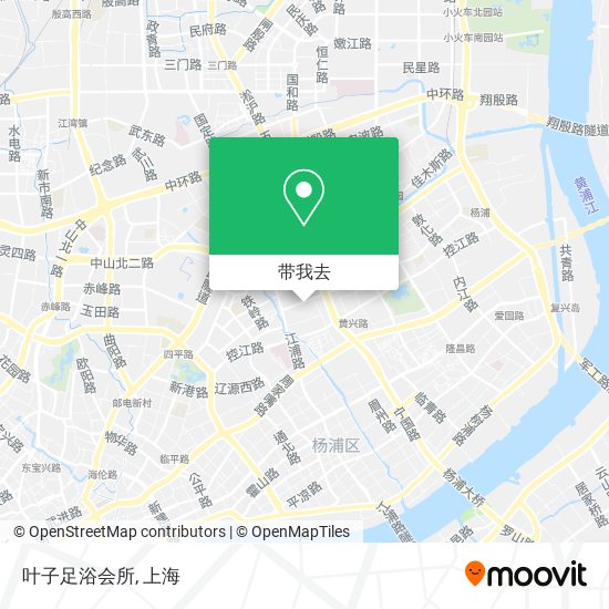 叶子足浴会所地图