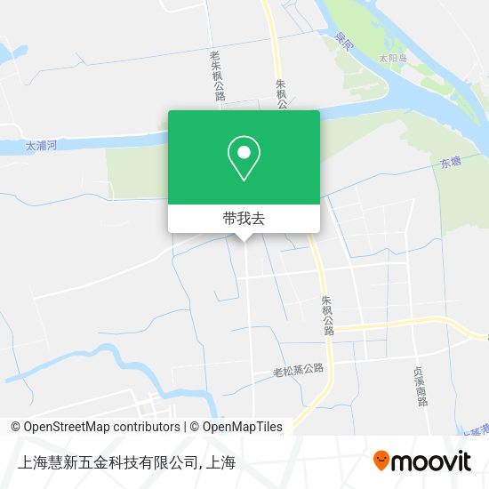 上海慧新五金科技有限公司地图