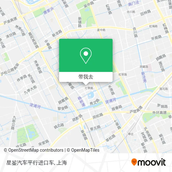 星鉴汽车平行进口车地图