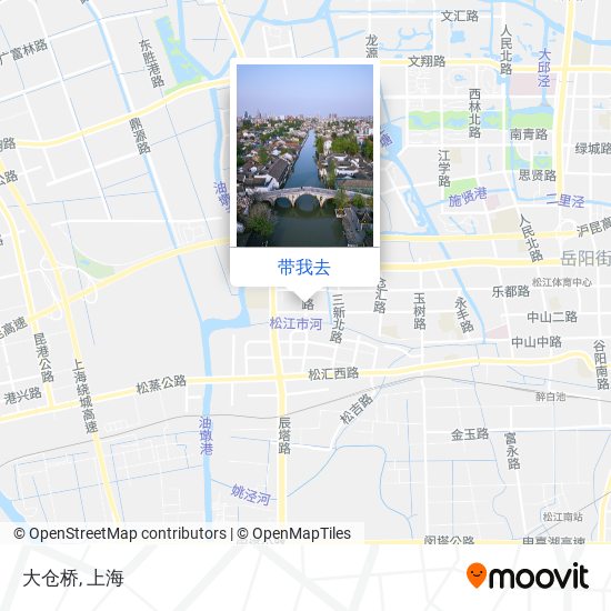 大仓桥地图