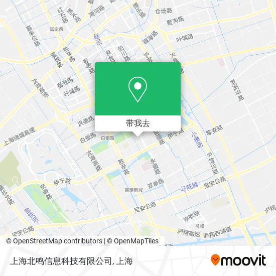 上海北鸣信息科技有限公司地图