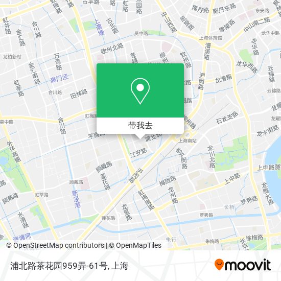 浦北路茶花园959弄-61号地图