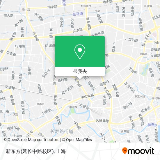 新东方(延长中路校区)地图