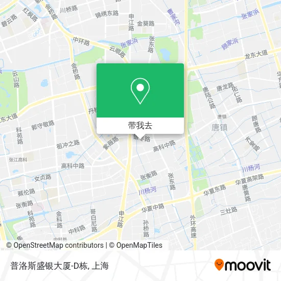 普洛斯盛银大厦-D栋地图