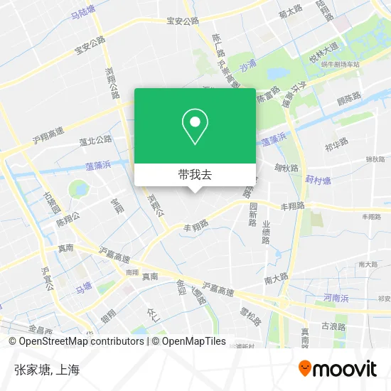 张家塘地图