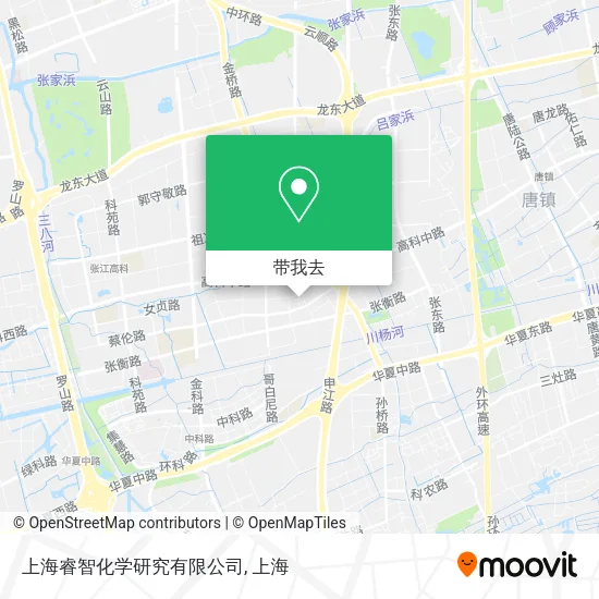 上海睿智化学研究有限公司地图