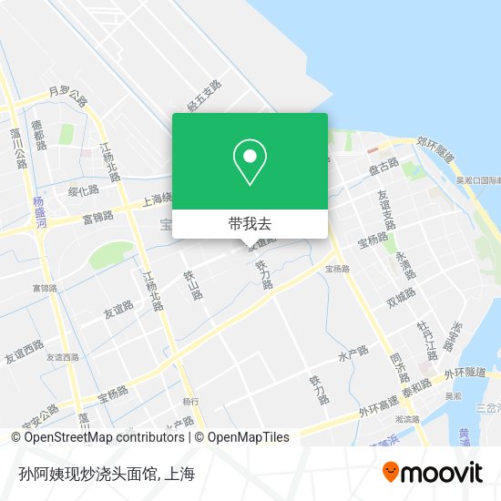 孙阿姨现炒浇头面馆地图
