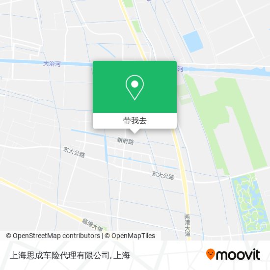 上海思成车险代理有限公司地图