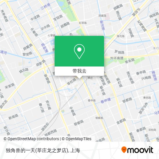 独角兽的一天(莘庄龙之梦店)地图