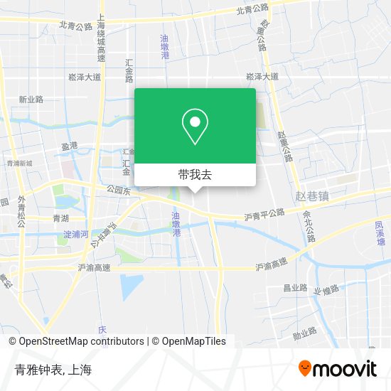 青雅钟表地图