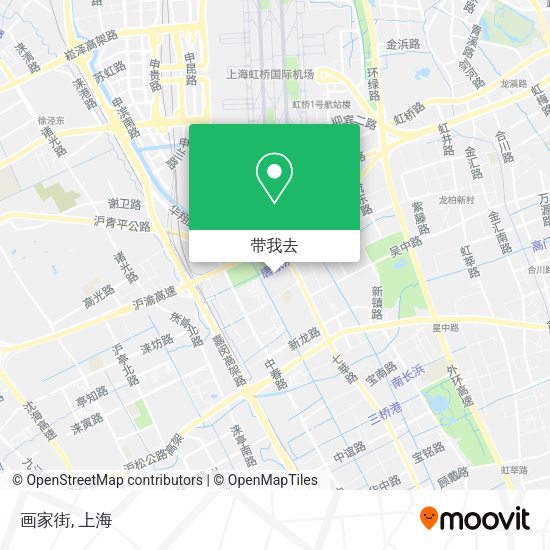 画家街地图