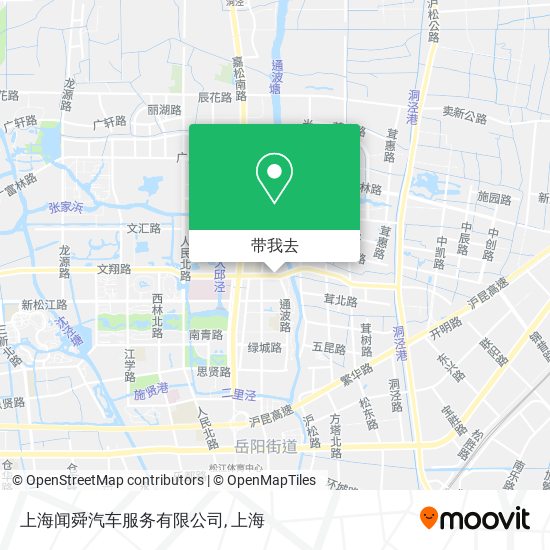 上海闻舜汽车服务有限公司地图