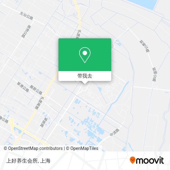 上好养生会所地图