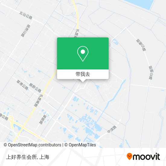 上好养生会所地图