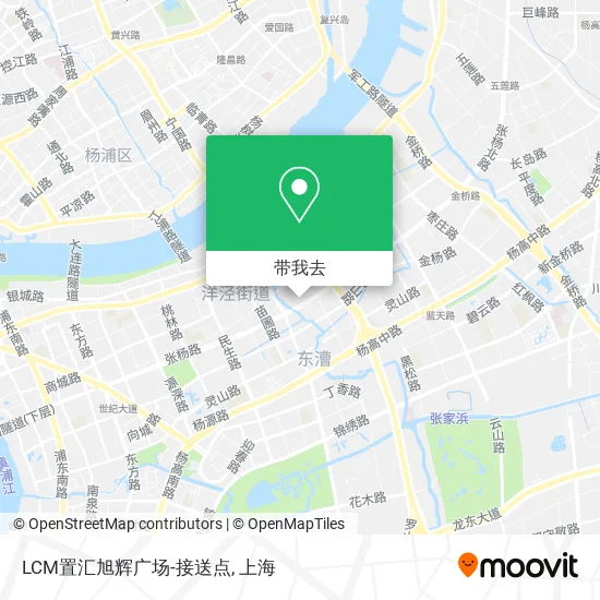 LCM置汇旭辉广场-接送点地图