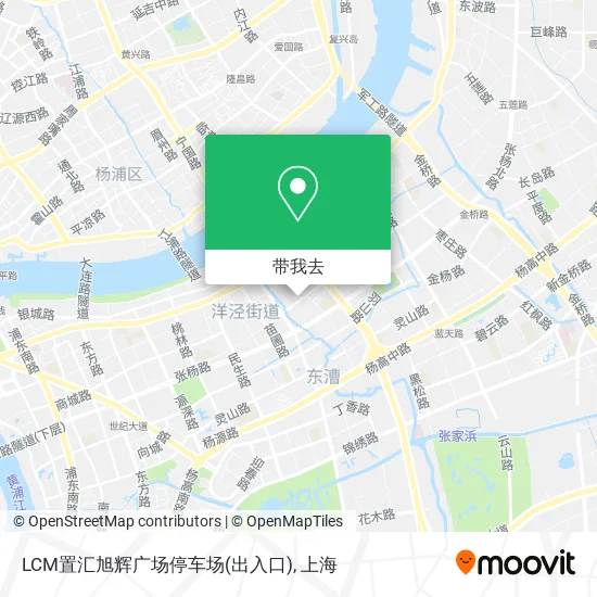 LCM置汇旭辉广场停车场(出入口)地图