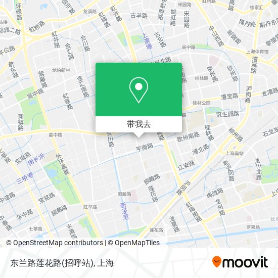 东兰路莲花路(招呼站)地图