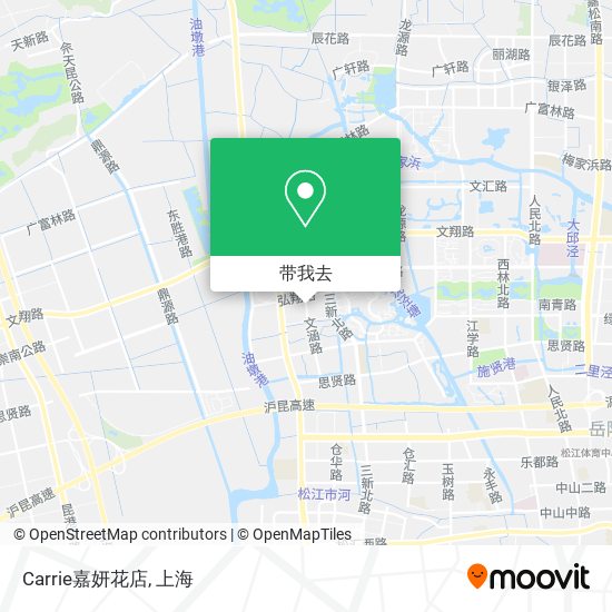 Carrie嘉妍花店地图