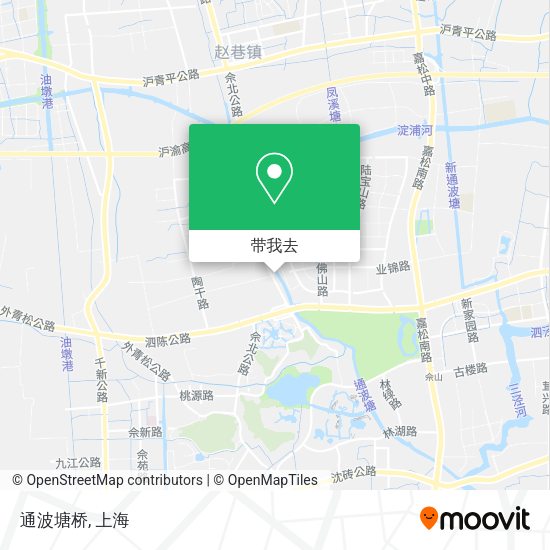 通波塘桥地图
