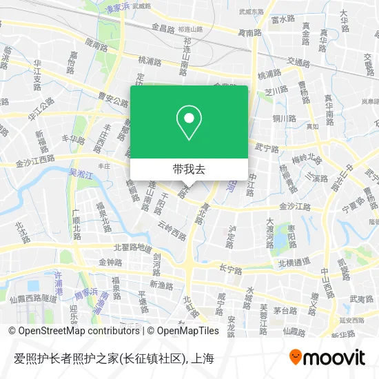爱照护长者照护之家(长征镇社区)地图